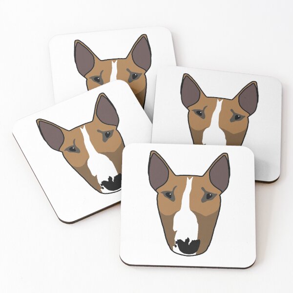 Item preview, Cooper The Bull Terrier designed and sold by emilydevineart.