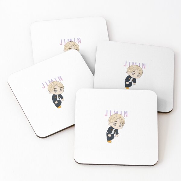 Item preview, BTS Chibi Stickers | Jimin, J-Hope, RM, Suga, Jin, V, Jungkook Vinyl Decal (Waterproof) designed and sold by Lhinn Designs.