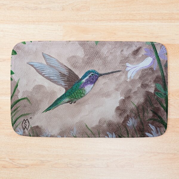 Item preview, Costa's hummingbird in the desert flowers  designed and sold by Matt Starr Fine Art .