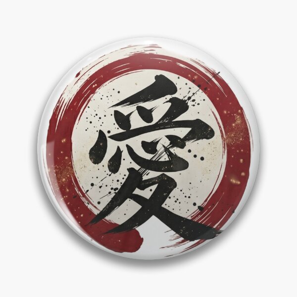 Item preview, Amor (Love) - Elegant Japanese Kanji Enso designed and sold by Heartshop-japan.