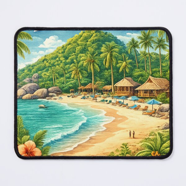 Item preview, Koh Tao Thailand Travel Art EmblemKoh Tao Thailand Travel Art Emblem designed and sold by yunamaliskova.