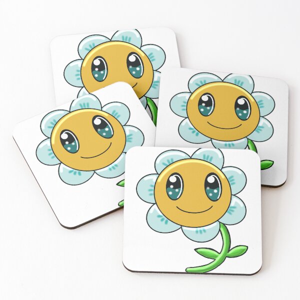 Item preview, Cute smiling daisy flower  designed and sold by LeisuretimeArt.