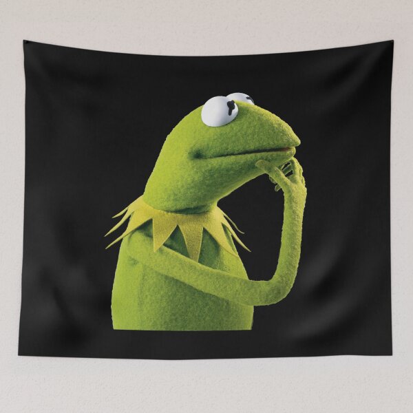 Item preview, Funny Kermit The Frog Smoking  designed and sold by carolcollins54.
