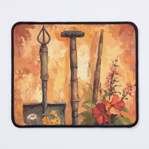 Item preview, Harvest Still Life - Garden Tools designed and sold by bapupa.