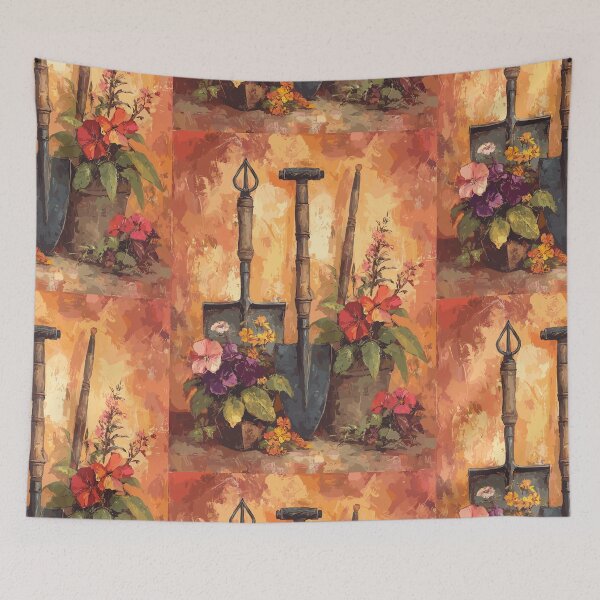 Item preview, Harvest Still Life - Garden Tools designed and sold by bapupa.