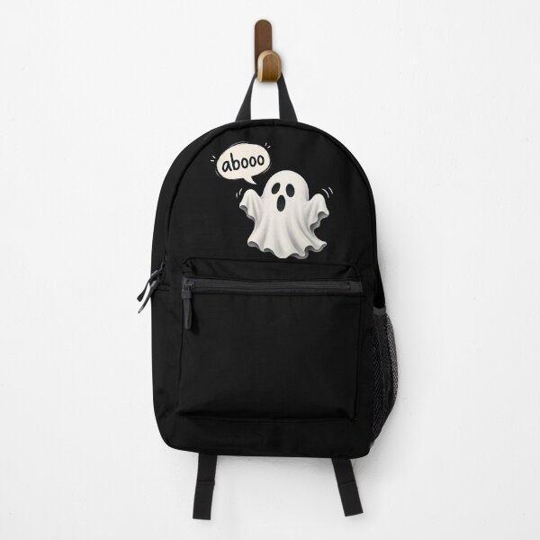 Item preview, Cute Ghost Saying Abooo – Funny Minimal Spooky Design designed and sold by Newthingzy.