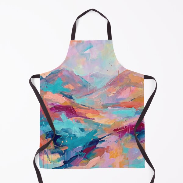 Item preview, Mourne Mountains Abstract Landscape Art Print designed and sold by Printpix.