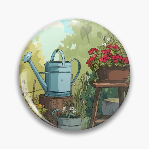Item preview, Summer Garden Sanctuary - Gardening Elements designed and sold by bapupa.