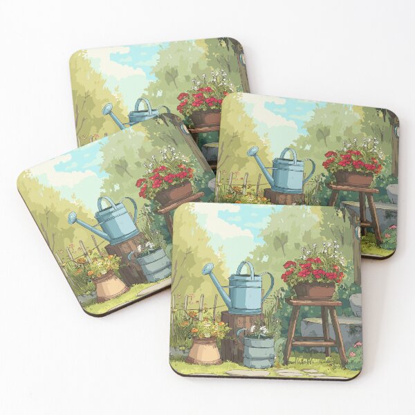Item preview, Summer Garden Sanctuary - Gardening Elements designed and sold by bapupa.