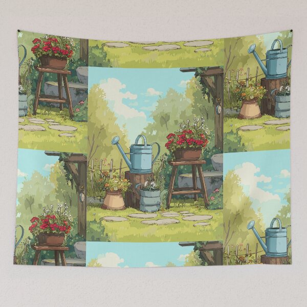 Item preview, Summer Garden Sanctuary - Gardening Elements designed and sold by bapupa.