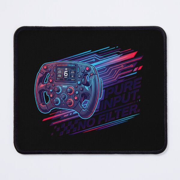Item preview, Sim Racing Steering Wheel Aesthetic Graphic designed and sold by enzoade.