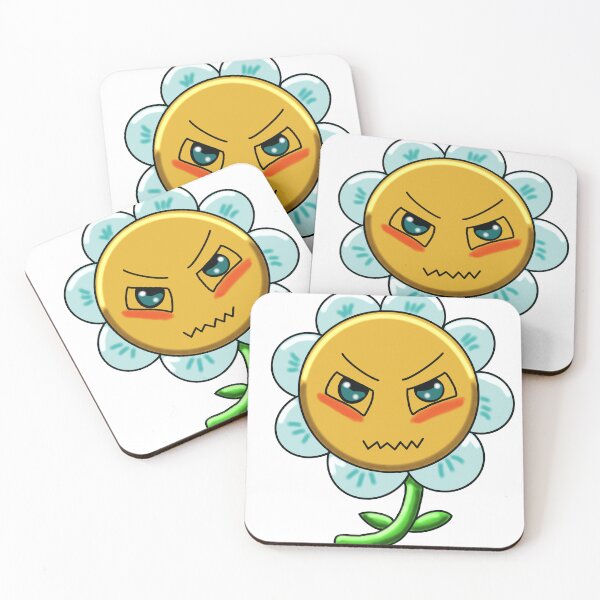 Item preview, Cute angry daisy flower designed and sold by LeisuretimeArt.