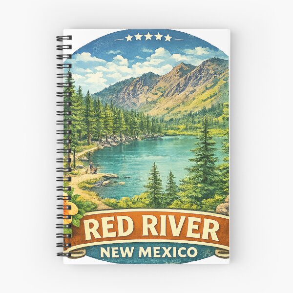 Item preview, Red River New Mexico - Travel art designed and sold by yunamaliskova.