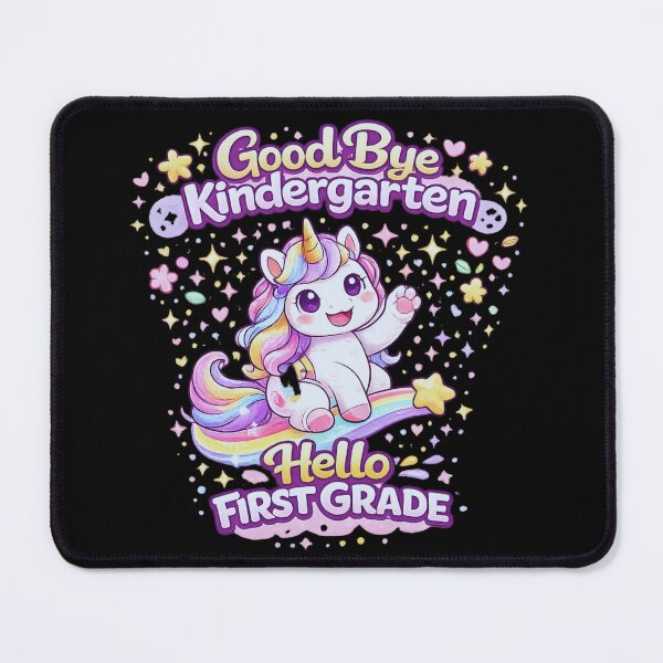 Item preview, Good Bye Kindergarten Hello First Grade Unicorn Cute Girls Back To School Gift designed and sold by Im-Ara.