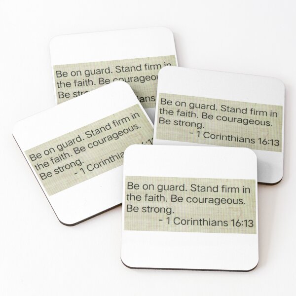 Item preview, 1 Corinthians 16:13 designed and sold by di-Vera-Rosati.