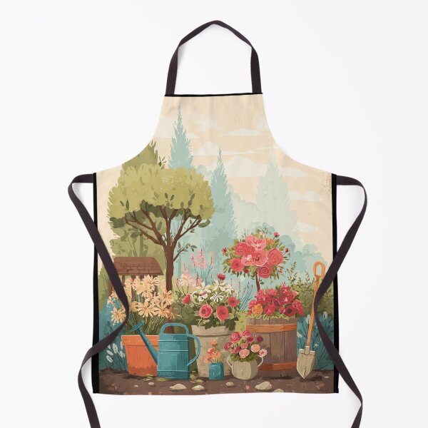 Item preview, Morning in the Potting Shed - Gardening Elements designed and sold by bapupa.