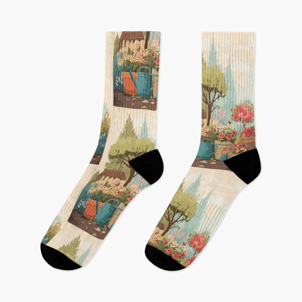 Item preview, Morning in the Potting Shed - Gardening Elements designed and sold by bapupa.
