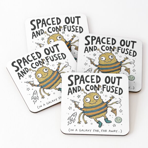 Item preview, Spaced Out and Confused": The Ultimate Cosmic Daze Alien designed and sold by PM.