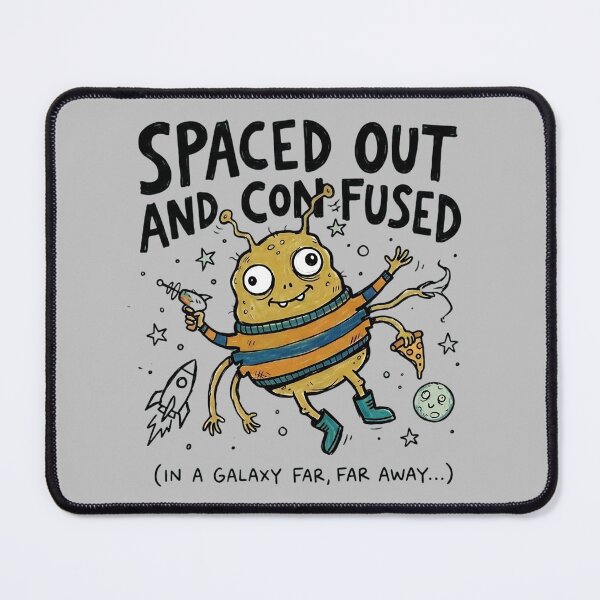 Item preview, Spaced Out and Confused": The Ultimate Cosmic Daze Alien designed and sold by PM.
