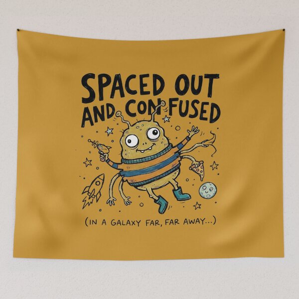 Item preview, Spaced Out and Confused": The Ultimate Cosmic Daze Alien designed and sold by PM.