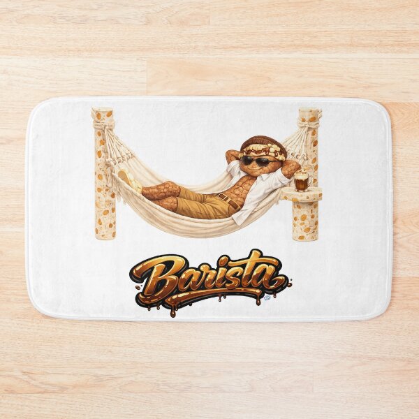 Item preview, Chill Barista Break – Coffee & Summer Vibes designed and sold by KRISS DEL - STUDIO.