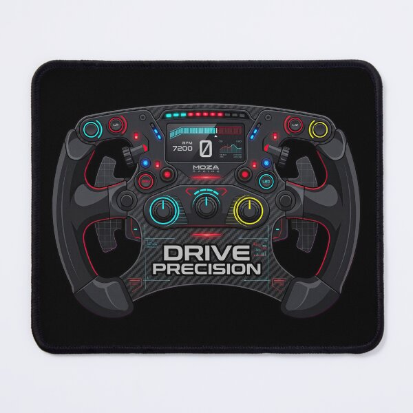 Item preview, Sim Racing Steering Wheel Inspired Graphic designed and sold by enzoade.