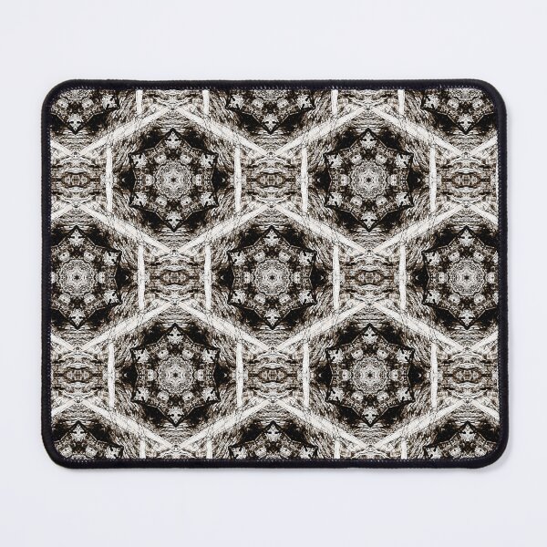 Item preview, Decorative Boho Hexagon Pattern in Brown and White designed and sold by Artistestella.