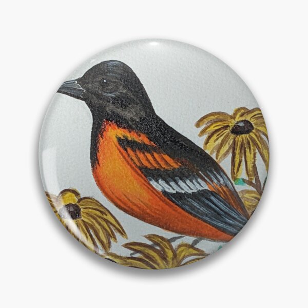 Item preview, Maryland state bird and flower, the Baltimore oriole and black-eyed susan  designed and sold by Matt Starr Fine Art .