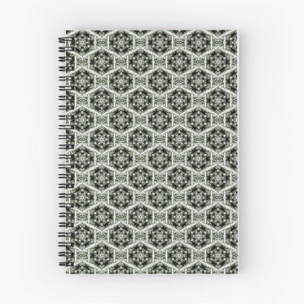 Item preview, Decorative Boho Hexagon Pattern in Green and White designed and sold by Artistestella.