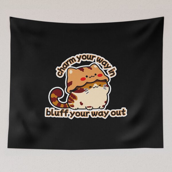Item preview, Qorali Fenzu - charm your way in, bluff your way out designed and sold by Newdlebobs.