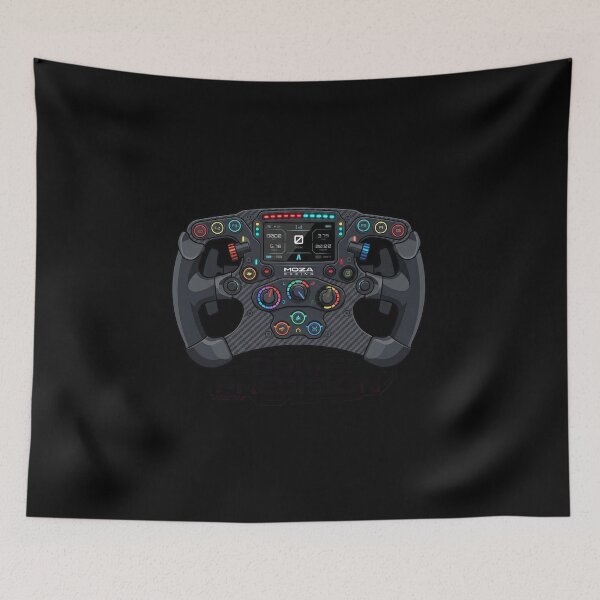 Item preview, Sim Racing Steering Wheel Enthusiast Design designed and sold by enzoade.