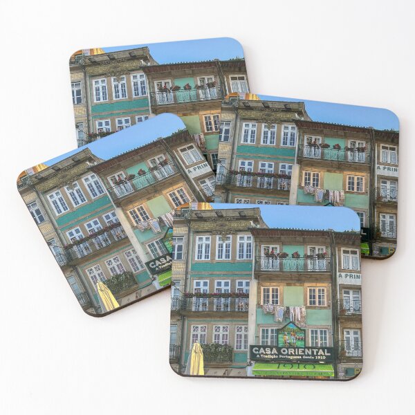 Item preview, Colourful shops in Porto, Portugal designed and sold by Trevor and Photos.
