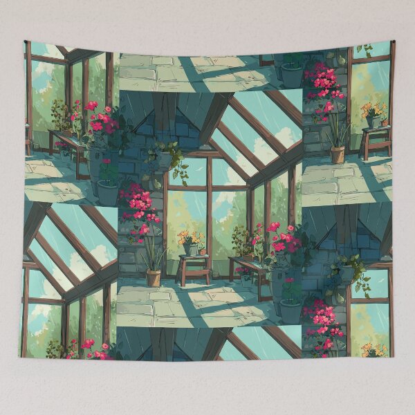 Item preview, Sun-Drenched Solarium - Greenhouse designed and sold by bapupa.