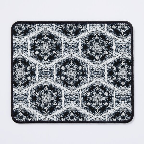 Item preview, Decorative Boho Hexagon Pattern in Blue and White designed and sold by Artistestella.