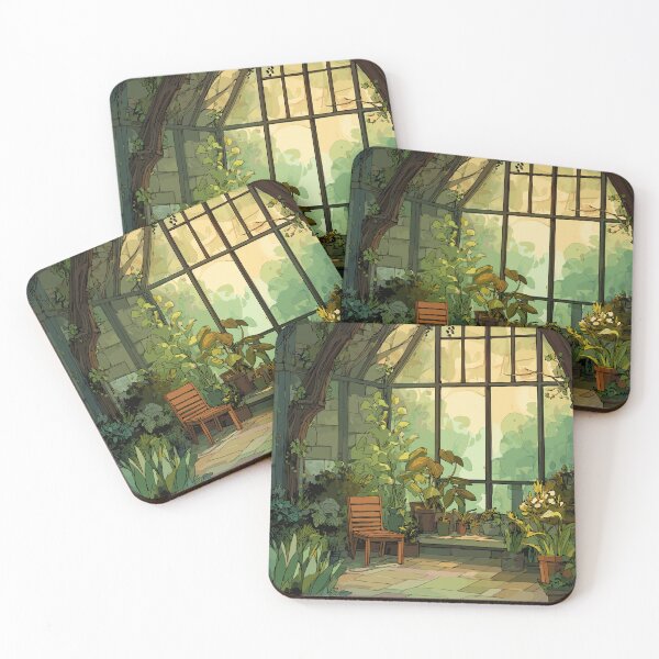 Item preview, The Verdant Reading Nook - Greenhouse designed and sold by bapupa.