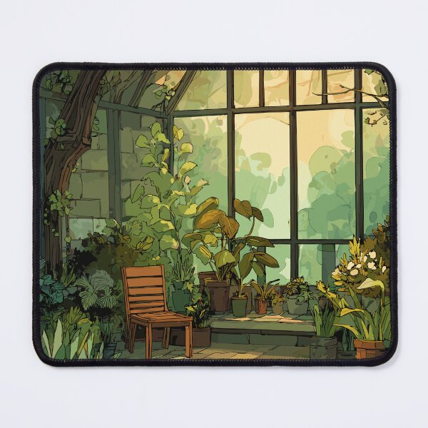Item preview, The Verdant Reading Nook - Greenhouse designed and sold by bapupa.
