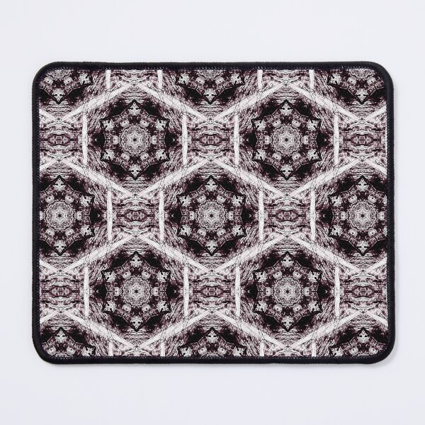 Item preview, Decorative Boho Hexagon Pattern in Maroon and White designed and sold by Artistestella.