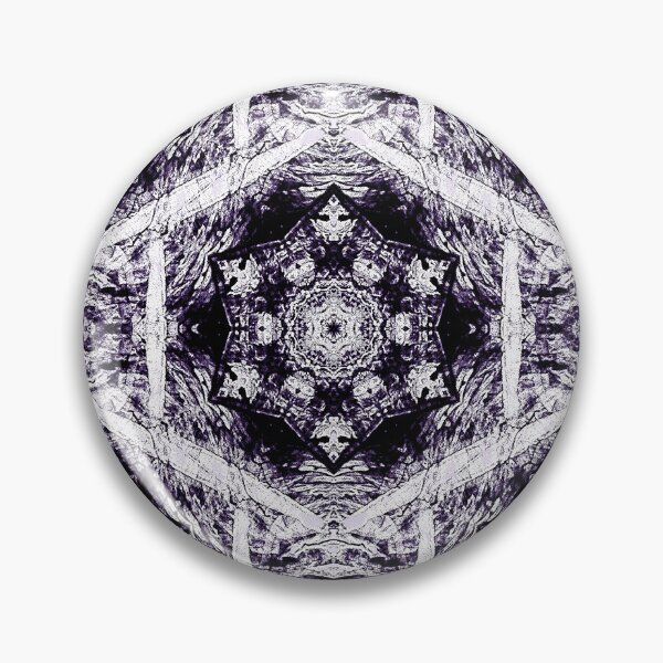 Item preview, Decorative Boho Hexagon Pattern in Purple and White designed and sold by Artistestella.