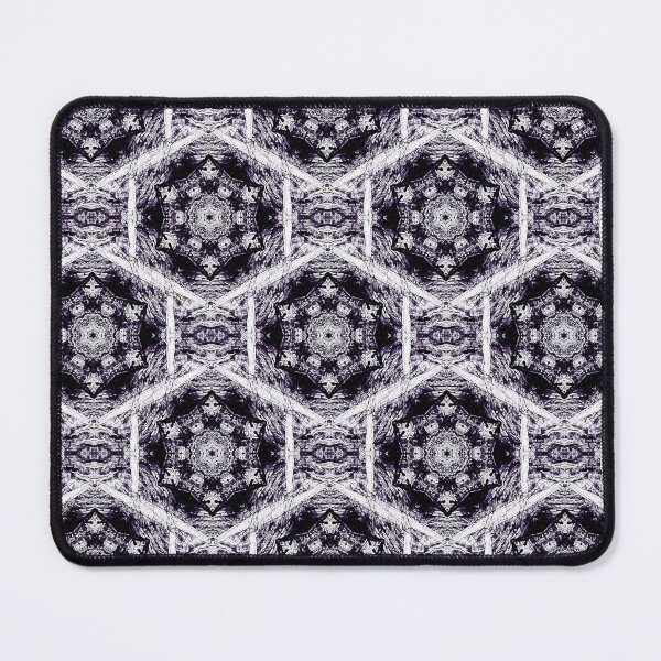 Item preview, Decorative Boho Hexagon Pattern in Purple and White designed and sold by Artistestella.