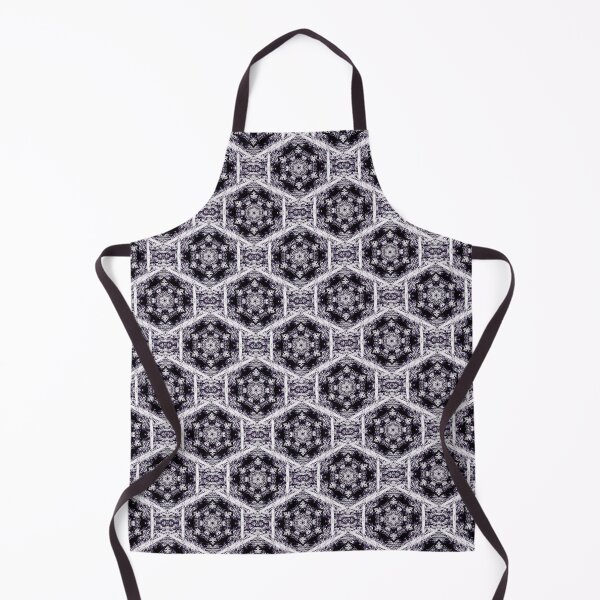 Item preview, Decorative Boho Hexagon Pattern in Purple and White designed and sold by Artistestella.