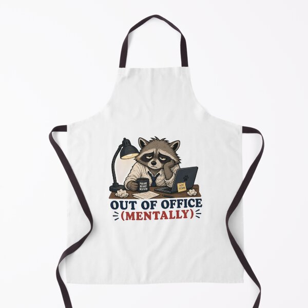 Item preview, Mentally Funny Raccoon Sticker designed and sold by Gentlestate.