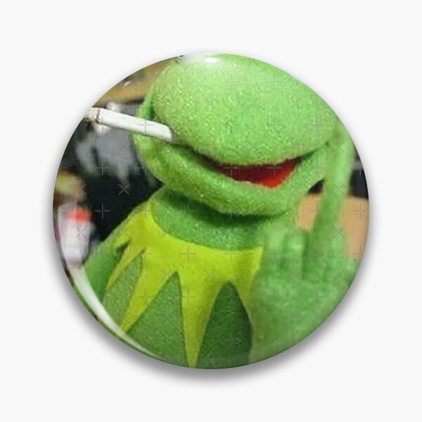 Item preview, Funny Kermit The Frog Smoking  designed and sold by carolcollins54.
