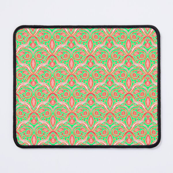 Item preview, Neon Ocean Seamless Pattern – Psychedelic Sea Life, Colorful Coastal Decor, Vibrant Marine Art designed and sold by VirtuallyCreativ .
