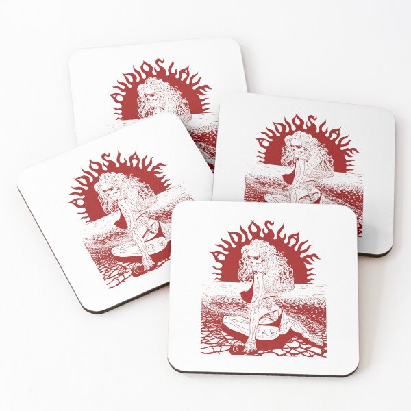 Item preview, Red Silhouette Alternative Metal designed and sold by billiasbros.