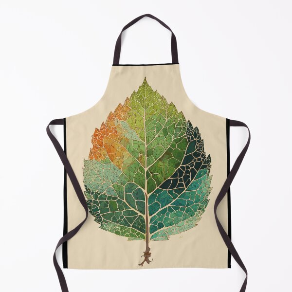 Item preview, Mosaic of Seasonal Foliage - Leaf Cross-Section designed and sold by bapupa.