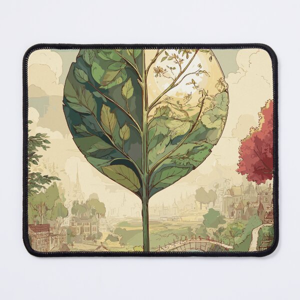 Item preview, The Living Arboreal Portal - Leaf Cross-Section designed and sold by bapupa.