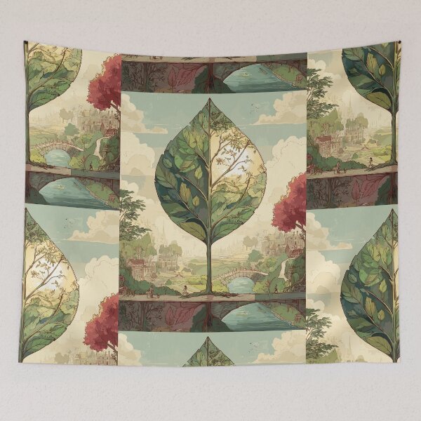 Item preview, The Living Arboreal Portal - Leaf Cross-Section designed and sold by bapupa.