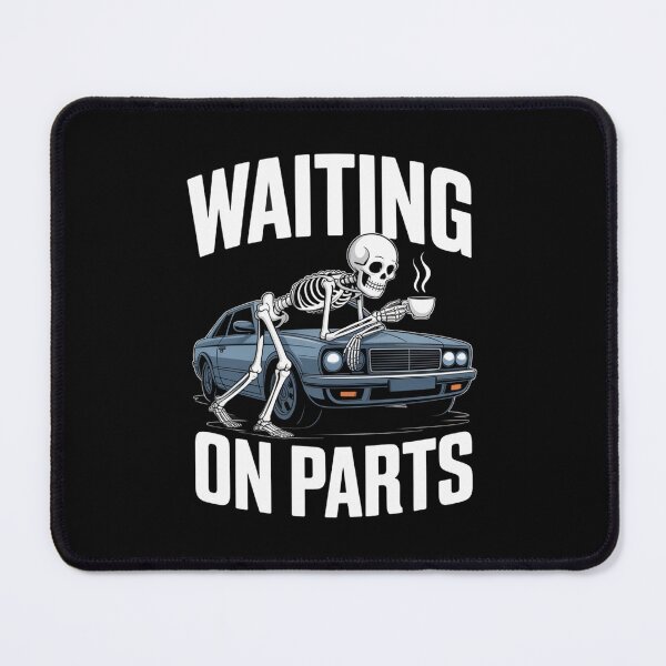 Item preview, Waiting On Parts — Skeleton Mechanic Coffee Shirt V33 designed and sold by DarylWelsh2024.