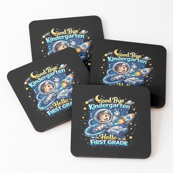 Item preview, Good Bye Kindergarten Hello First Grade Space Kids Astronaut Back To School Gift designed and sold by Im-Ara.
