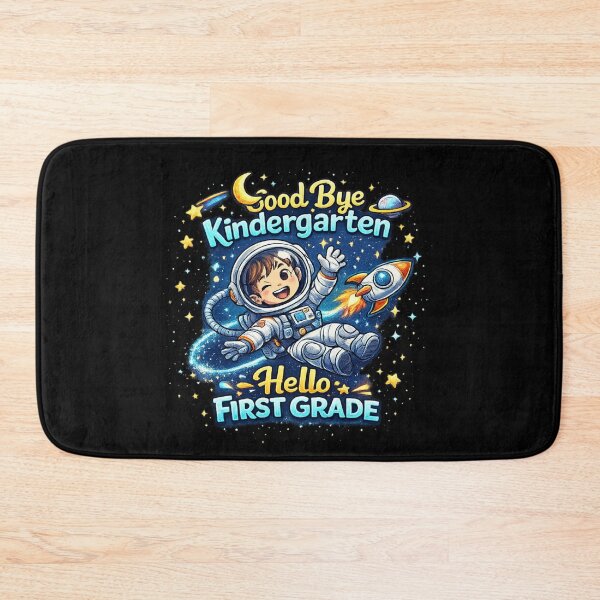 Item preview, Good Bye Kindergarten Hello First Grade Space Kids Astronaut Back To School Gift designed and sold by Im-Ara.